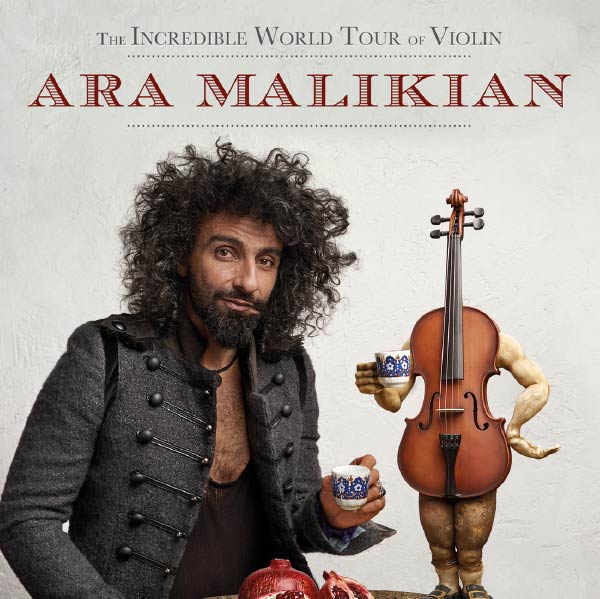 The Incredible World Tour of Violin concert d'Ara Malikian a Tarragona Tarraco Arena 2018