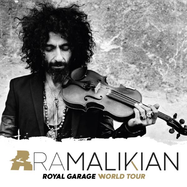 Royal Garage World Tour concert d'Ara Malikian a Tarragona Tarraco Arena 2018