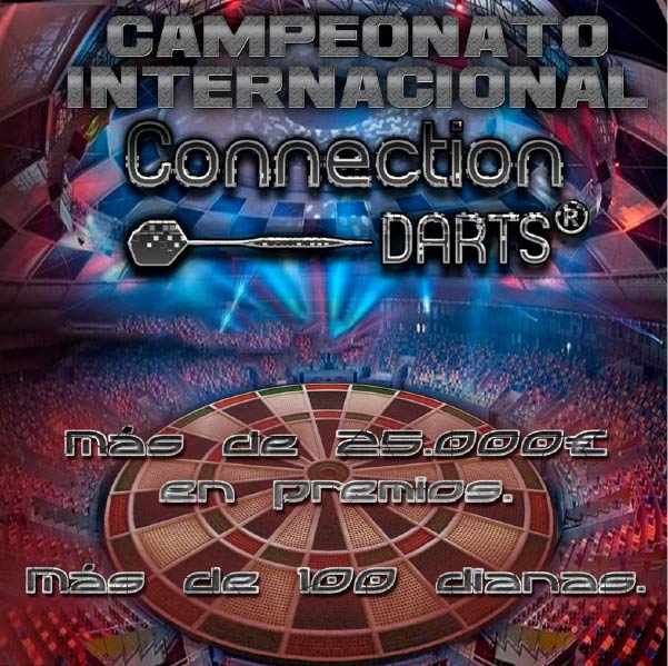 Campeonato Internacional Connection Darts Tarragona Tarraco Arena 2018