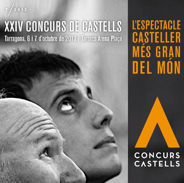 XXIV Castells Contest in Tarragona Tarraco Arena 2012