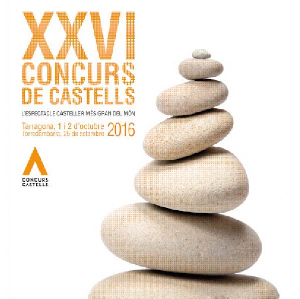 XXVI Castells Contest in Tarragona Tarraco Arena 2016
