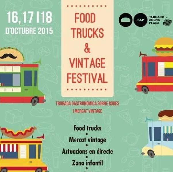 Food Truck Vintage Festival Tarragona Tarraco Arena Tarragona 2015