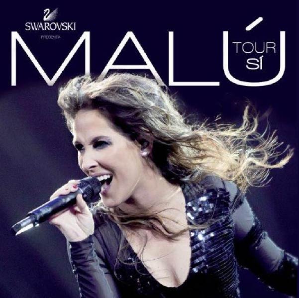 Tour Sí concierto de Malú en Tarragona Tarraco Arena 2014