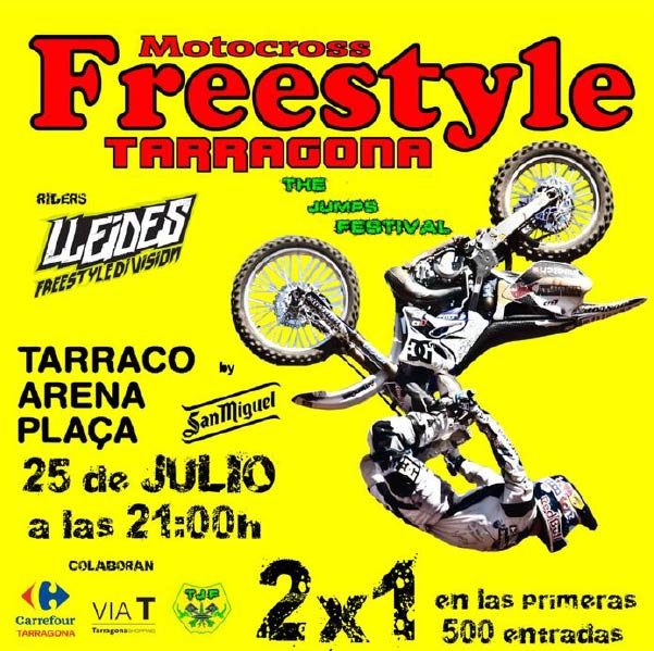 Motocross Freestyle The Jumps Festival Tarragona Catalunya 2015