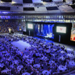 Evento corporativo cena Mandrego Tarraco Arena 2015