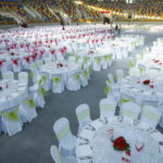 Evento corporativo cena Mandrego Tarraco Arena 2015