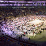 Evento corporativo cena Mandrego Tarraco Arena 2015