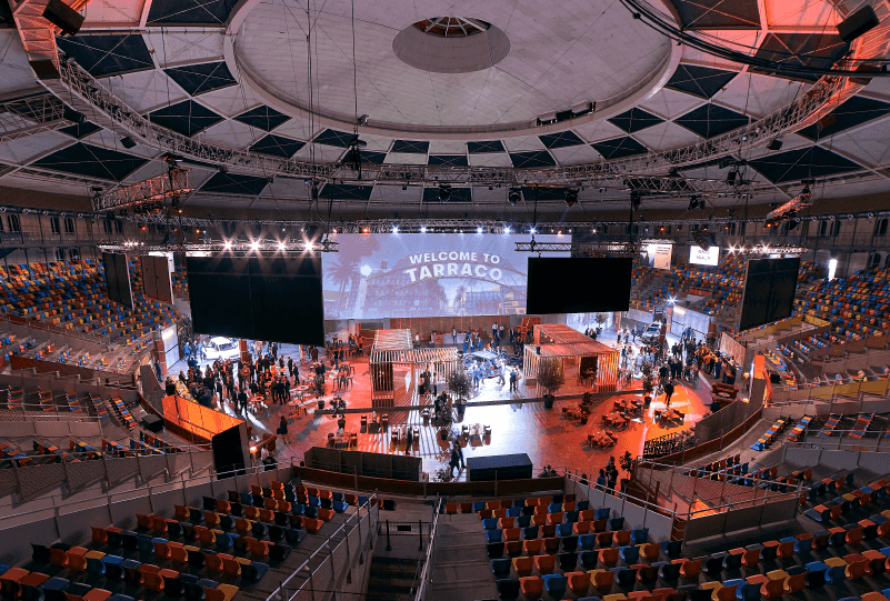 Evento formato adaptado Barcelona Tarraco Arena