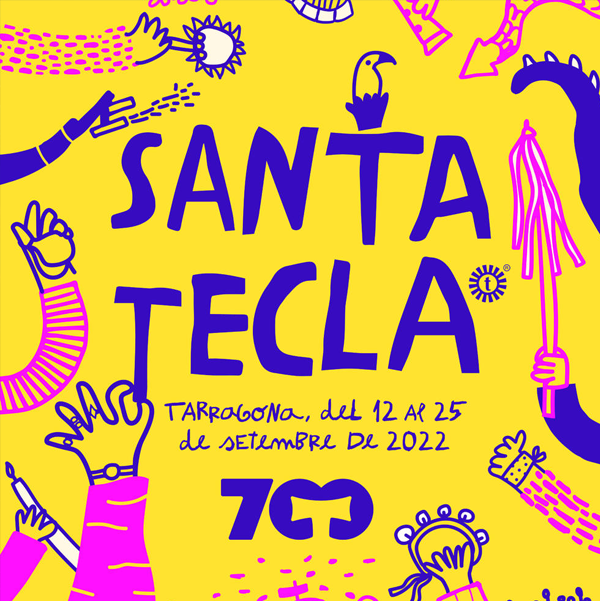 Cartell Santa Tecla 2022
