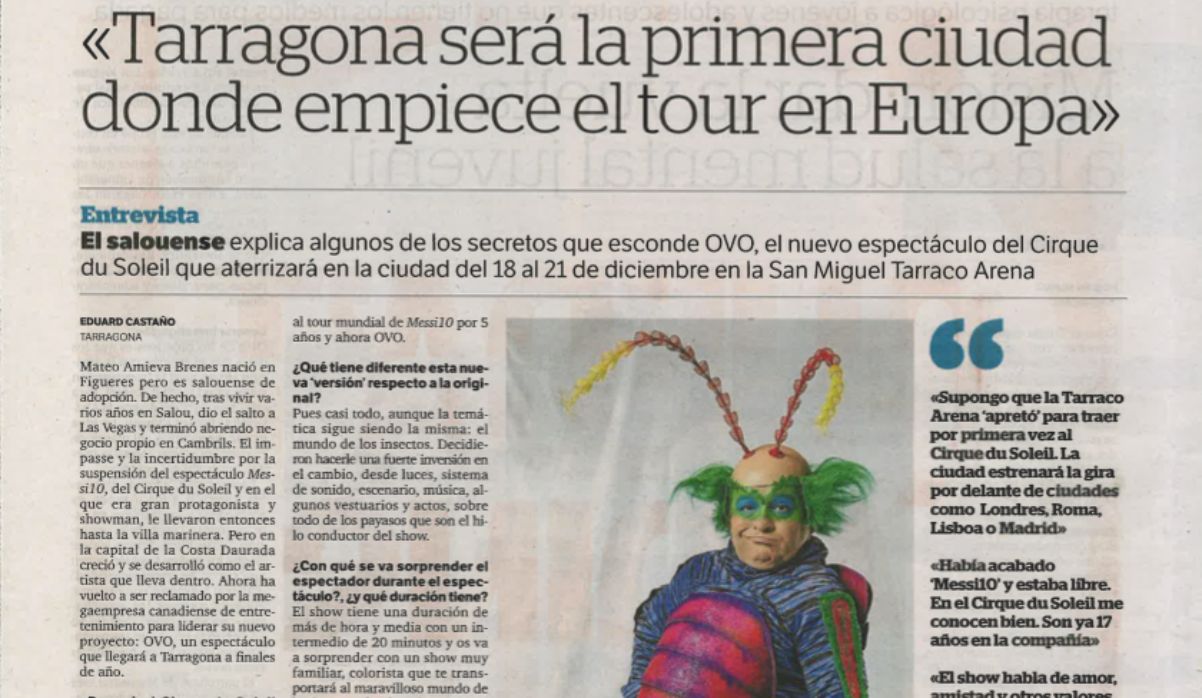 Entrevista a Mateo Amieva